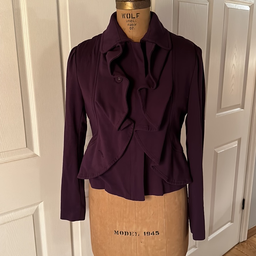 Filtre Ruffled Blazer Jacket size: S